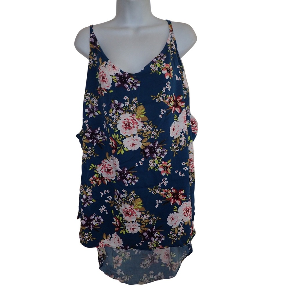 Torrid 6 Strappy Tank Top‎ Women 6X Floral Casual
